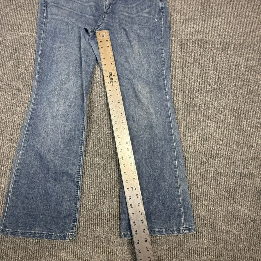 Nine West Vintage America Collection Shine Premium Bootcut Blue Jeans 16R/33
